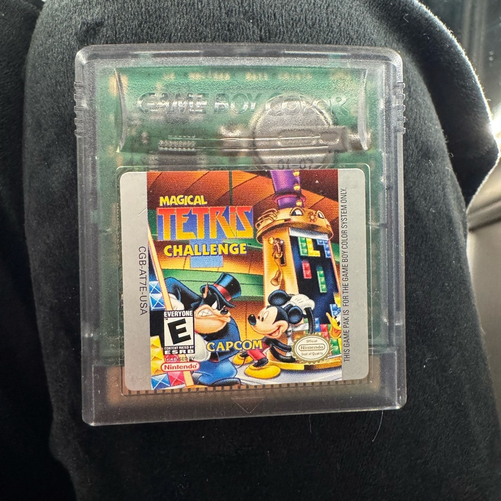 Magical Tetris Challenge Mickey Mouse Game(Nintendo Game Boy Color, 2000)